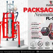 PACKSACK NEUMÁTICA FL50 sondaje en minería