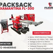 PACKSACK DIAMANTINA FL - 300 Equipo de perforación sondaje minero 