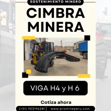 CIMBRA MINERA VIGA H4 - H6 