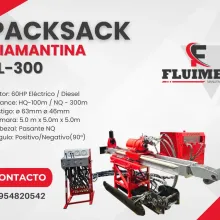 PACKSACK DIAMANTINA FL - 300 Maquina para mineria - socavón 