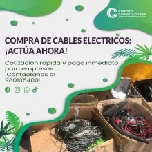 COMPRAMOS CABLES ELECTRICOS 