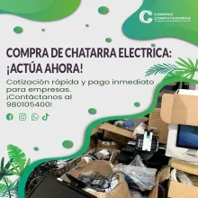 COMPRAMOS CHATARRA ELECTRONICA 