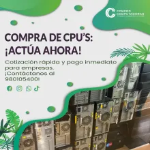 COMPRAMOS CPU 