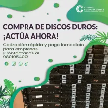 COMPRAMOS DISCOS DUROS 