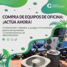 COMPRAMOS EQUIPOS DE OFICINA