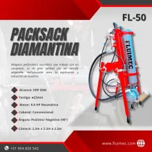 PACKSACK NEUMATICA FL-50 Exploración y extracción de suelos y rocas