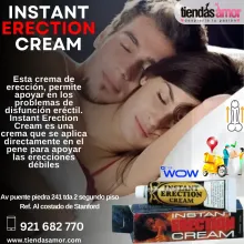 Instant Erection Cream