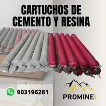 CARTUCHOS DE CEMENTO Y RESINA 