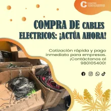 COMPRAMOS CABLES ELECTRICOS 