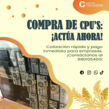 COMPRAMOS CPUS