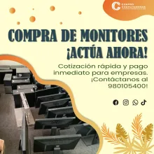 COMPRAMOS MONITORES 