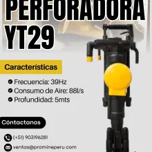 PERFORADORA YT29 PROMINE SAC 