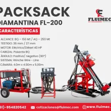 PACKSACK DIAMANTINA FL-200 subsuelo en mina