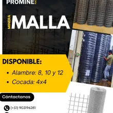 MALLA PARA MINERÍA 