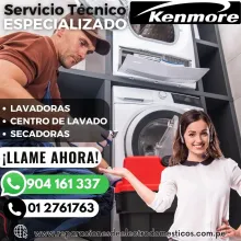 Solución Reparacion Lavadoras «K.E.N.M.O.R.E »012761763-Lince