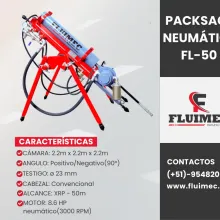 PACKSACK NEUMÁTICA FL50 Perforación de alta precisión para minería