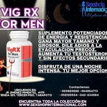 VIgRX FOR MEN MAS ENERGIA EN TU DIA A DIA