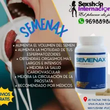 DESEAS AUMENTAR EL VOLUMEN DE ESPERMA Y MEJORRAR TU FERTILIDAD SEMENAX ES PARA TI