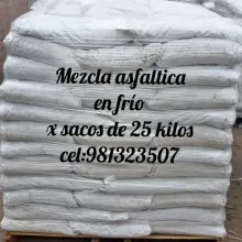 Venta de mezcla asfáltica en frío 