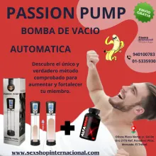 BOMBA ELECTRICA PASSION PUMP PENE MAS GRANDE 