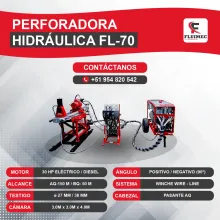 PACKSACK HIDRAULICA FL- 70 ubicación de veta