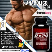  Anabolic Rx 24 Original Mejorar el rendimiento aumentar naturalmente