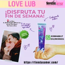 LUBRICANTE INTIMO LOVE LUB MAS PLACER TU VIDA SEXUAL