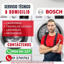  Experiencia Servicio Tecnicos BOSCH Secadoras -Cercado Lima