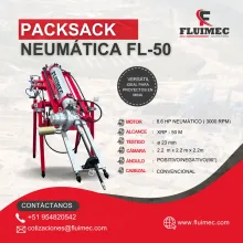 PACKSACK NEUMATICA FL-50 Equipo de perforación sondaje minero 