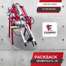 PACKSACK NEUMATICA FL-50 equipo para industria minera 