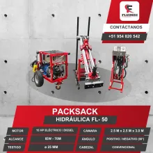 PACKSACK HIDRÁULICA FL-50 equipo para industria minera 