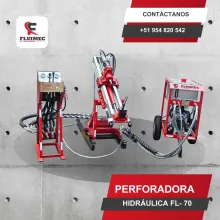 PACKSACK HIDRAULICA FL- 70 equipo para industria minera - socavón 