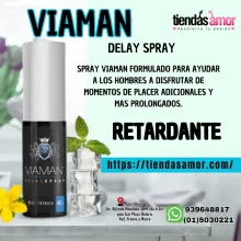 RETARDANTE EN SPRAY VIAMAN MEJORA TU POTENCIA