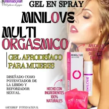 MINILOVE GEL SPRAY MULTI ORGAMICO PLACER A CHORROS FEMENINO 931568025