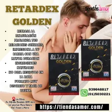 RETARDEX GOLDEN PROLONGA TUS RELACIONES SEXUALES