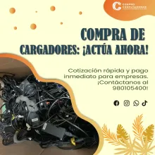 COMPRAMOS CARGADORES 