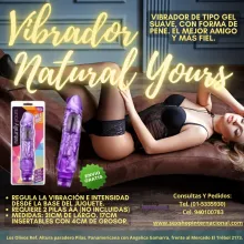 VIBRADOR DE TIPO GEL SUAVE