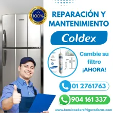 Servicio C O L D E X TÉCNICOS a su DOMICILIO 904161337 Magdalena del mar 