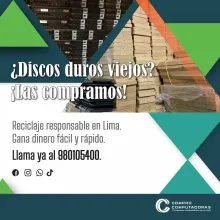 COMPRAMOS DISCOS DUROS 