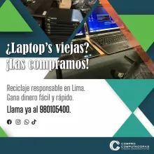 COMPRAMOS LAPTOPS 