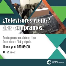 COMPRAMOS TELEVISORES 