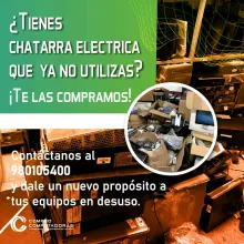 COMPRAMOS CHATARRA ELECTRICA