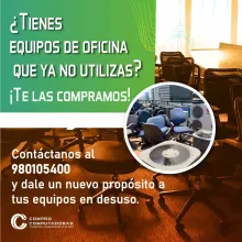 COMPRAMOS EQUIPOS DE OFICINA 