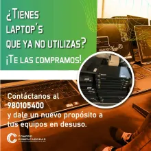 COMPRAMOS LAPTOPS 