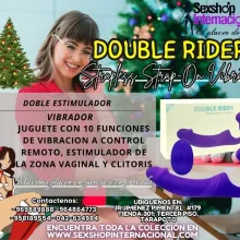 DOUBLE RIDER VIBRATOR REALISTICO