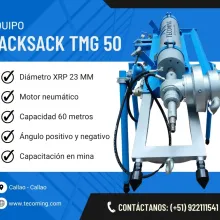 MINERIA EQUIPO PARA PERFORACION DIAMANTINA PACKSACK