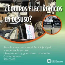 COMPRAMOS EQUIPOS ELECTRONICOS 