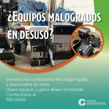 COMPRAMOS EQUIPOS MALOGRADOS