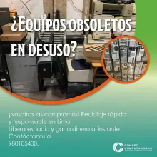 COMPRAMOS EQUIPOS OBSOLETOS 