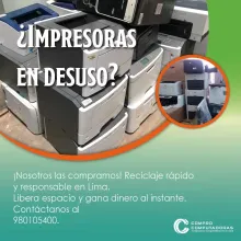 COMPRAMOS IMPRESORAS EN DESUSO 